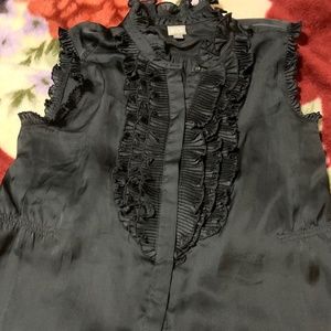 Converse One Star Black Sleeveless Fancy Shirt
